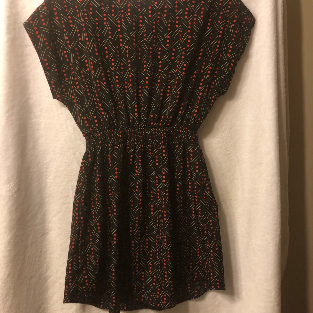 ❤️ Clothing Red Black Zipper Dress
